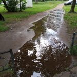 Проблема с лужей на Тверской